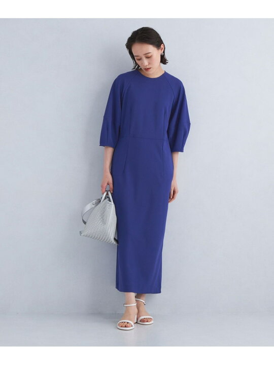 楽天市場】【SALE／70%OFF】コクーン スリーブ ポンチ ワンピース 