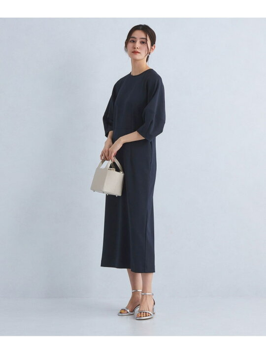 楽天市場】【SALE／70%OFF】コクーン スリーブ ポンチ ワンピース 