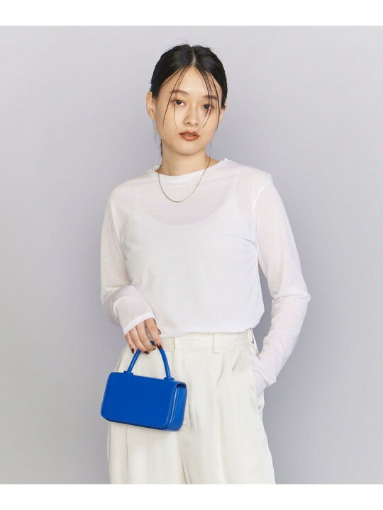 楽天市場】【SALE／80%OFF】BY コットンナイロン天竺 シアー クルー 