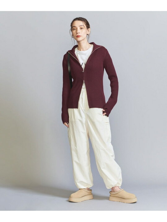 楽天市場】【SALE／60%OFF】ダブルジップ リブニットカーディガン  