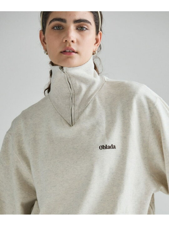 楽天市場】【SALE／70%OFF】【別注】＜Oblada＞ハーフジップ 