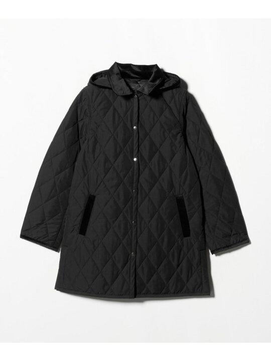 楽天市場】【SALE／30%OFF】キルティング 2WAY フーデッドコート ＜A 