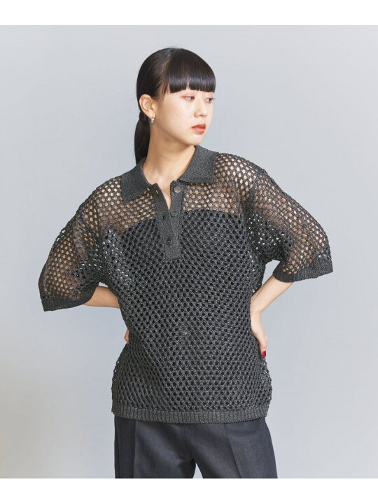 楽天市場】【SALE／80%OFF】ポリエステルメッシュ ポロニット 