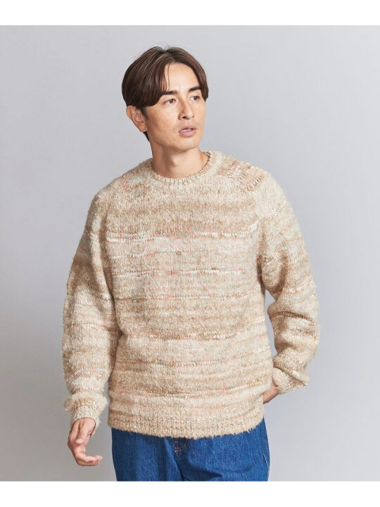 楽天市場】【SALE／70%OFF】レインボー ウールミックス クルーネック 