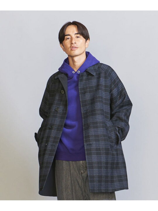 楽天市場】【SALE／40%OFF】リバーシブル バルカラー コート 