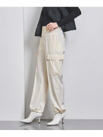 【SALE／80%OFF】サテン サイドポケット パンツ UNITED ARROWS ユナイテッドアローズ アウトレット パンツ カーゴパンツ グリーン ホワイト ブラック ネイビー【RBA_E】【送料無料】[Rakuten Fashion]