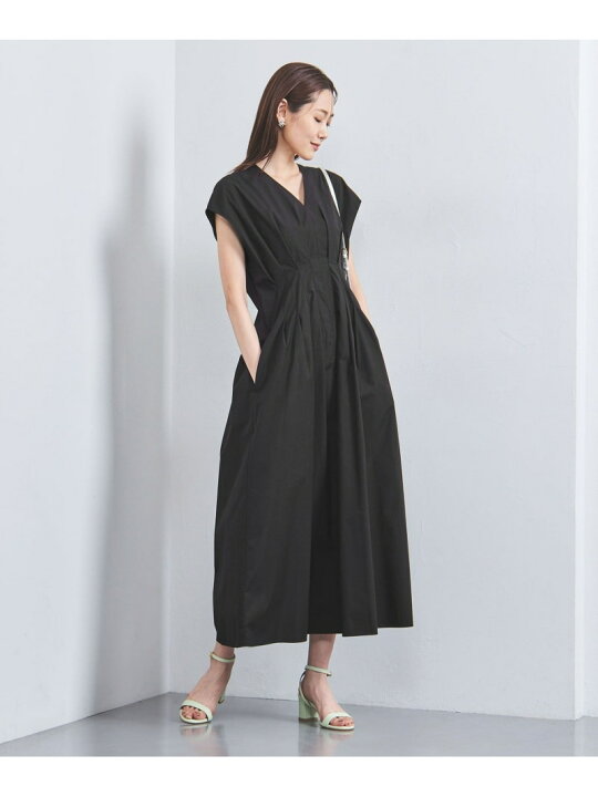 楽天市場】【SALE／50%OFF】タック Vネック ロングワンピース UNITED 