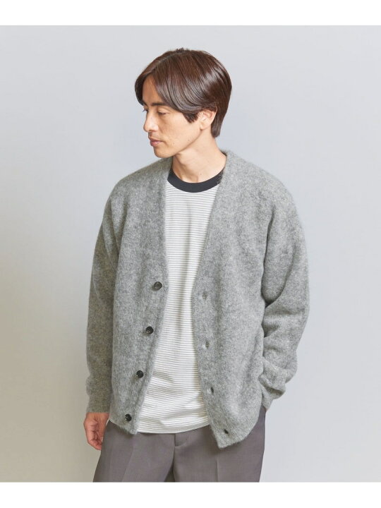 楽天市場】【SALE／60%OFF】シャギー モヘヤ Vネック カーディガン 