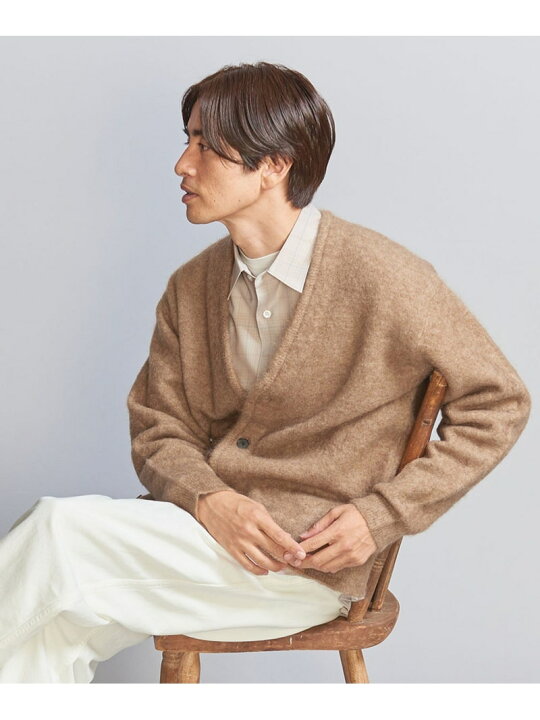 楽天市場】【SALE／60%OFF】シャギー モヘヤ Vネック カーディガン 