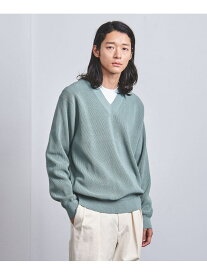 【SALE／80%OFF】ミドルゲージ アゼ Vネックニット -ウォッシャブル- UNITED ARROWS ユナイテッドアローズ アウトレット トップス ニット グレー【RBA_E】【送料無料】[Rakuten Fashion]