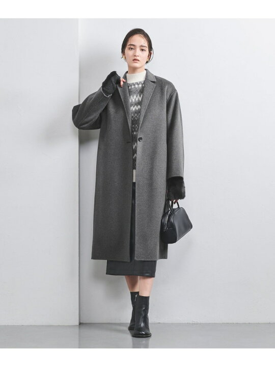 楽天市場】【SALE／70%OFF】リバー テーラード ロングコート UNITED 