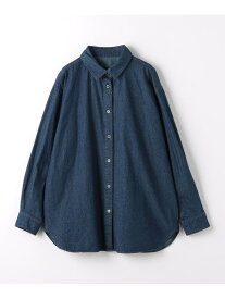 【SALE／30%OFF】デニム レギュラーカラーシャツ＜A DAY IN THE LIFE＞ a day in the life ユナイテッドアローズ アウトレット トップス シャツ・ブラウス ブルー【RBA_E】【送料無料】[Rakuten Fashion]