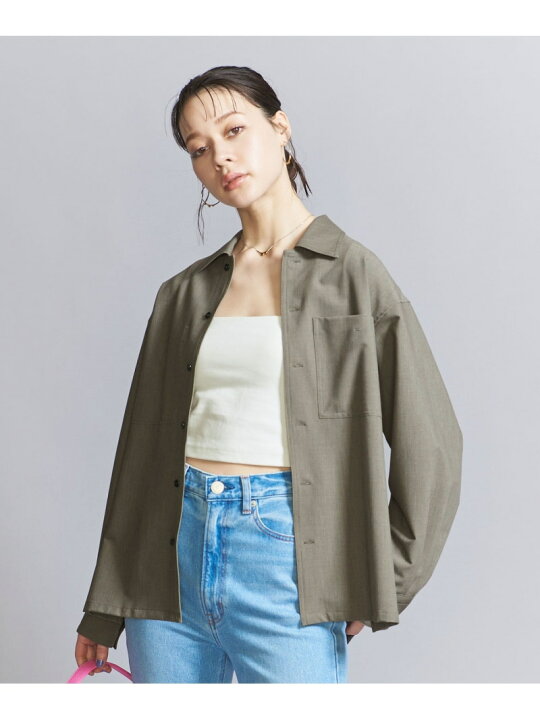 楽天市場】【SALE／30%OFF】ソモウライク シャツ/モカ BEAUTY&YOUTH 