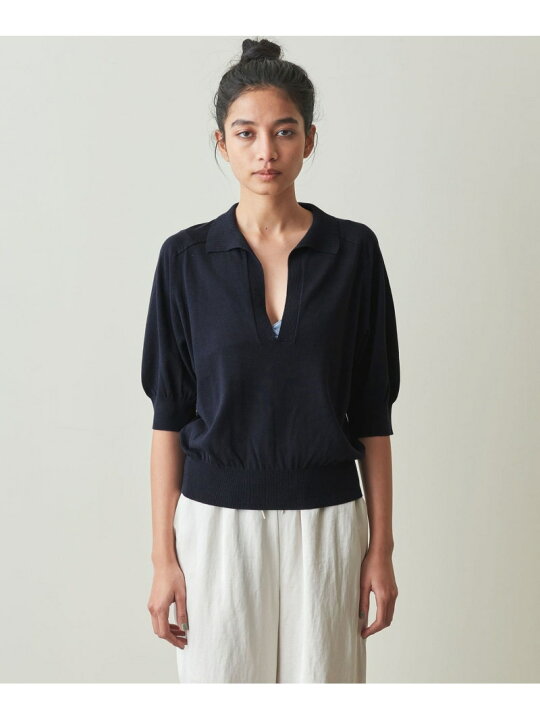 楽天市場】【SALE／60%OFF】＜Steven Alan＞SILK COTTON SKIPPER NECK 