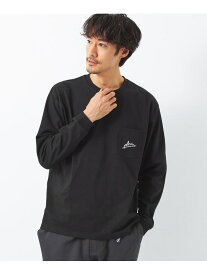 【SALE／50%OFF】【別注】＜Manhattan Portage＞ロゴ ポケット Tシャツ カットソー ロンT UNITED ARROWS green label relaxing ユナイテッドアローズ アウトレット トップス カットソー・Tシャツ ブラック ホワイト【RBA_E】[Rakuten Fashion]