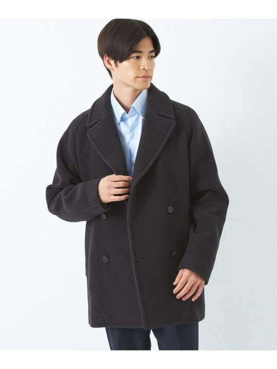 楽天市場】【SALE／80%OFF】W/NY パイルカット ダブルブレスト コート  