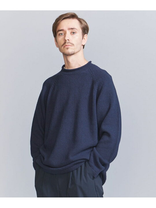 楽天市場】【SALE／70%OFF】リングコットン 5G ロールネック ニット 