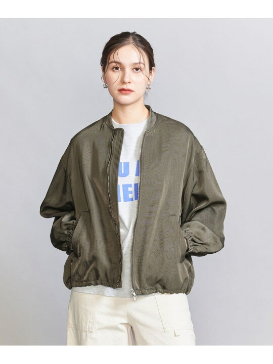 楽天市場】【SALE／70%OFF】ナイロンツイル ジップブルゾン 