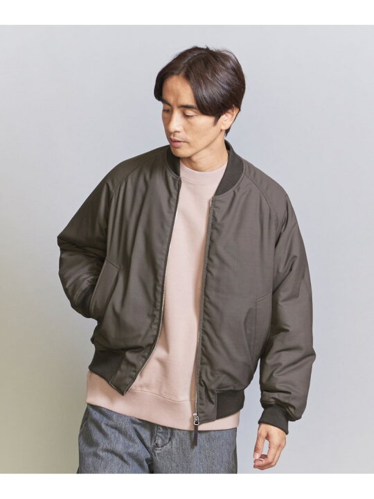 楽天市場】【SALE／70%OFF】ウーステッド パデッド ブルゾン 