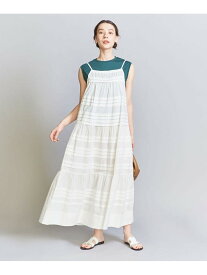 【SALE／50%OFF】コットンタックキャミワンピース-ウォッシャブル- BEAUTY&YOUTH UNITED ARROWS ユナイテッドアローズ アウトレット ワンピース・ドレス ワンピース ホワイト ブラック ブラウン【RBA_E】【送料無料】[Rakuten Fashion]