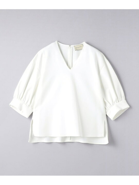 楽天市場】【SALE／50%OFF】Vネック パフスリーブ ブラウス OX UNITED 