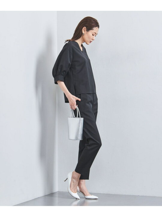 楽天市場】【SALE／50%OFF】Vネック パフスリーブ ブラウス OX UNITED 