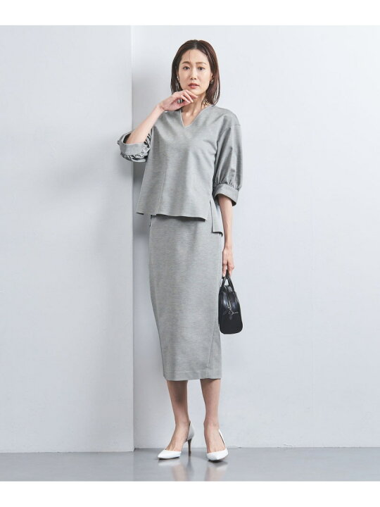 楽天市場】【SALE／50%OFF】Vネック パフスリーブ ブラウス OX UNITED 