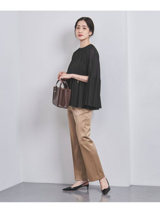 楽天市場】【SALE／70%OFF】シアー ケープ スリーブ ブラウス UNITED 