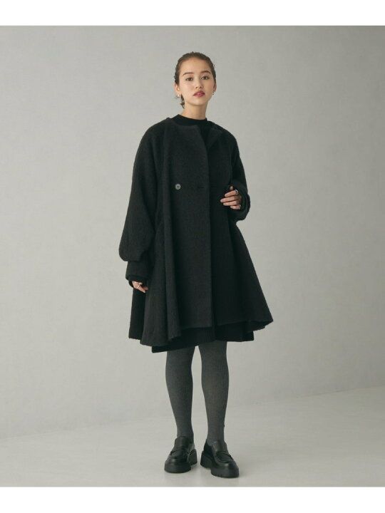 楽天市場】【SALE／40%OFF】＜EMMEL REFINES＞EM ノーカラー Aライン 