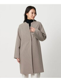 【SALE／50%OFF】ダブルクロス キーネックコート ＜A DAY IN THE LIFE＞ a day in the life ユナイテッドアローズ アウトレット ジャケット・アウター その他のジャケット・アウター ブラック【RBA_E】【送料無料】[Rakuten Fashion]