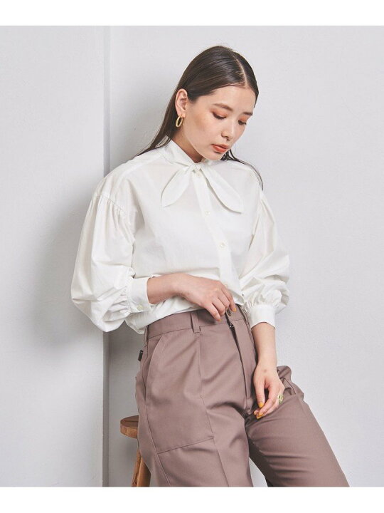 楽天市場】【SALE／60%OFF】ミニボウタイ ロングスリーブ ブラウス 