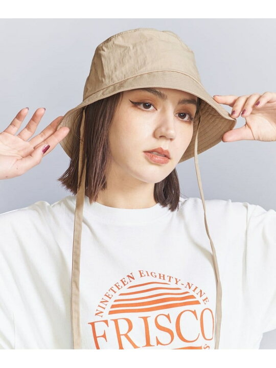 楽天市場】【SALE／40%OFF】コットンナイロン バケットハット 