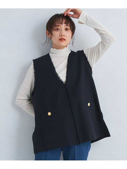 楽天市場】【SALE／65%OFF】フリンジ ツイード ベスト UNITED ARROWS 