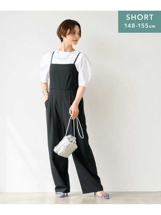 楽天市場】【SALE／50%OFF】[SHORT/H148-155cm]リボン付き サロペット 
