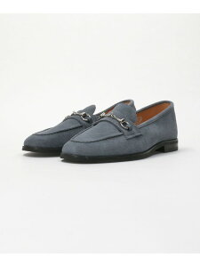 【SALE/50%OFF】GLR スエード ソフト ビット ローファー UNITED ARROWS green label relaxing ユナイテッドアローズ アウトレット シューズ・靴 ローファー グレー グリーン ブラック【RBA_E】【送料無料】