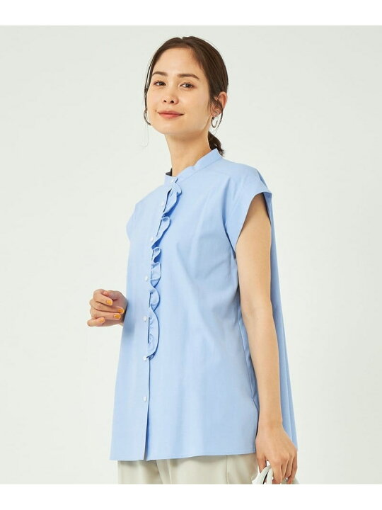 楽天市場】【SALE／30%OFF】フロント フリル フレンチスリーブ 
