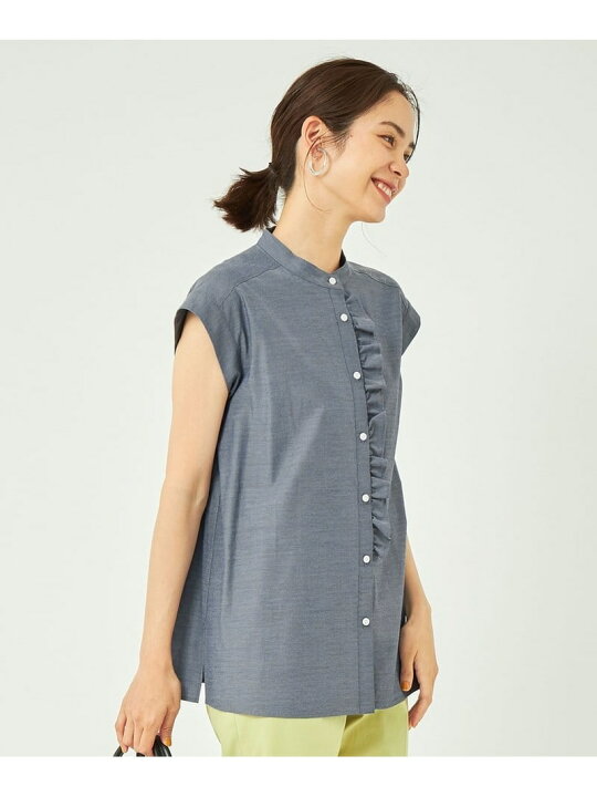 楽天市場】【SALE／30%OFF】フロント フリル フレンチスリーブ 