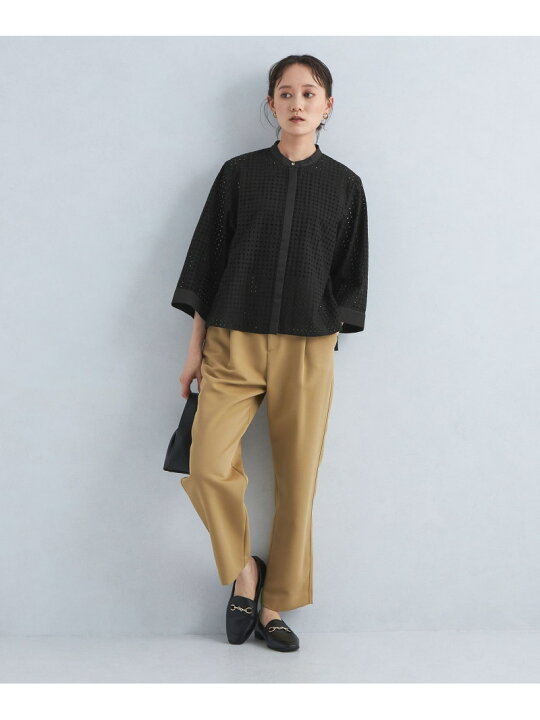 楽天市場】【SALE／60%OFF】カットワークレース 7分袖 ブラウス UNITED 