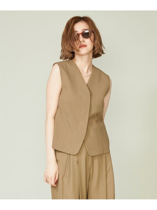 楽天市場】【SALE／50%OFF】＜conte＞フライフロント ジレ conte 