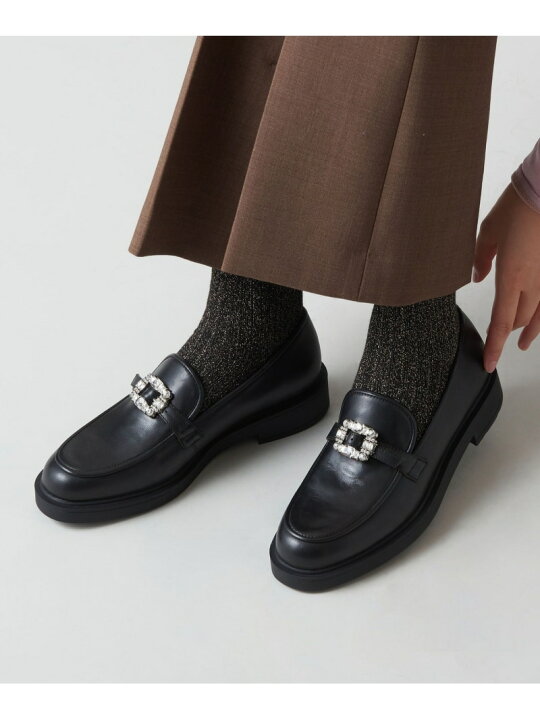 楽天市場】【SALE／80%OFF】ビジューローファー フラット30↑ ODETTE E 