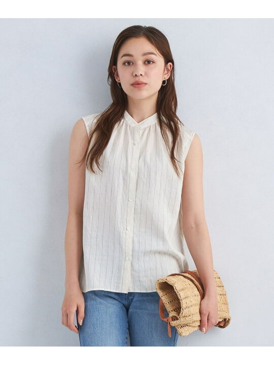 楽天市場】【SALE／70%OFF】ストライプ ノースリーブ ブラウス UNITED 