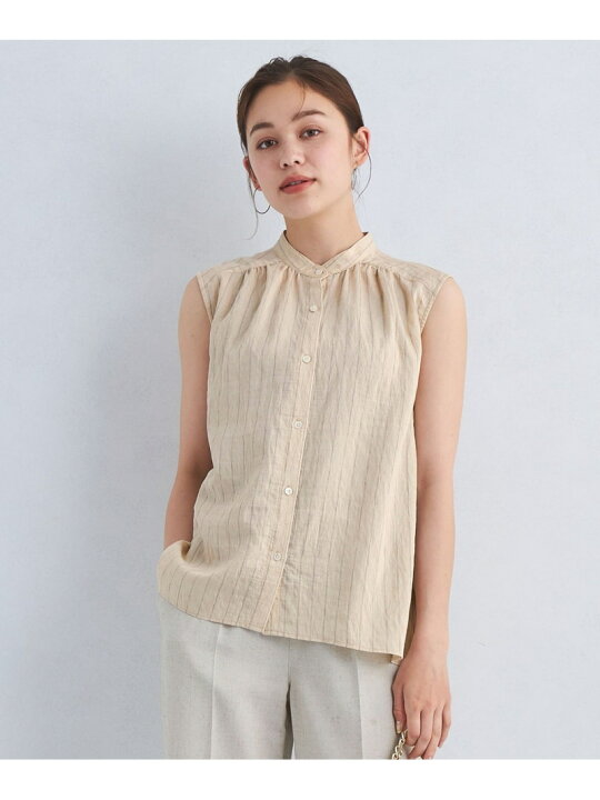 楽天市場】【SALE／70%OFF】ストライプ ノースリーブ ブラウス UNITED 
