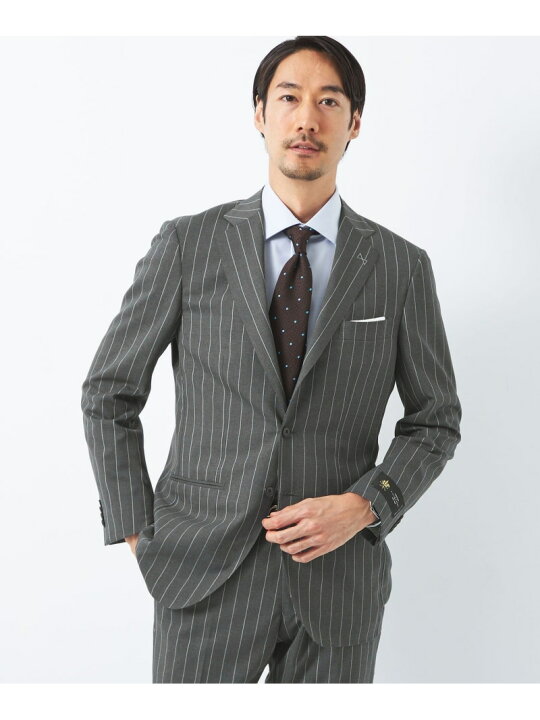 楽天市場】【SALE／80%OFF】＜CERRUTI＞ストライプ 3B/D スーツ 