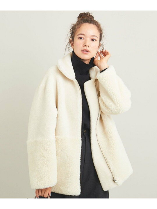 楽天市場】【SALE／30%OFF】ボア*フェイクムートン リバーシブル 