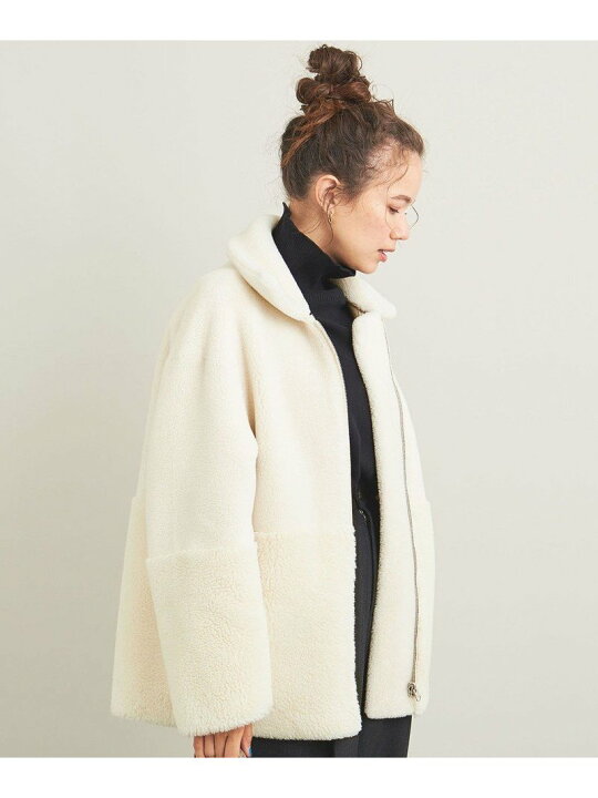 楽天市場】【SALE／30%OFF】ボア*フェイクムートン リバーシブル  
