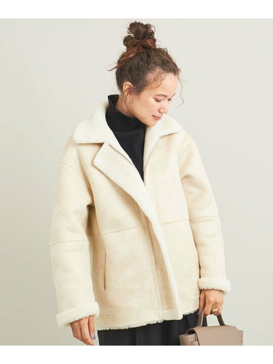 楽天市場】【SALE／30%OFF】ボア*フェイクムートン リバーシブル 