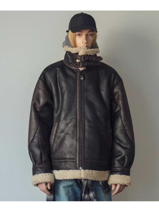 楽天市場】【SALE／50%OFF】＜monkey time＞ フェイク ムートン B-3  
