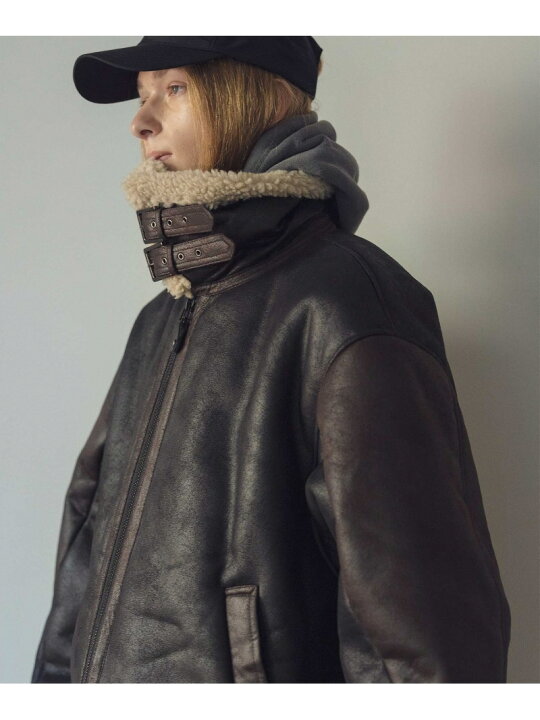 楽天市場】【SALE／50%OFF】＜monkey time＞ フェイク ムートン B-3 
