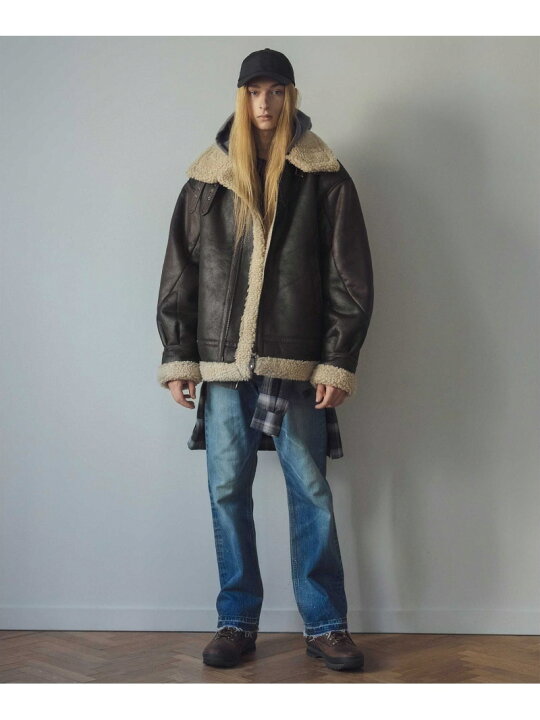 楽天市場】【SALE／30%OFF】＜monkey time＞ フェイク ムートン B-3 