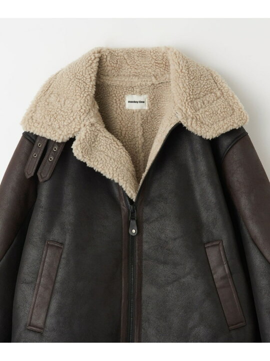 楽天市場】【SALE／50%OFF】＜monkey time＞ フェイク ムートン B-3 